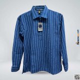 Men’s Blue Striped Full Sleeve Katua