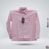 Men’s Pink Striped Korean Boxy Fit Shirt