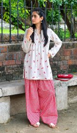 Printed Cotton Two Piece